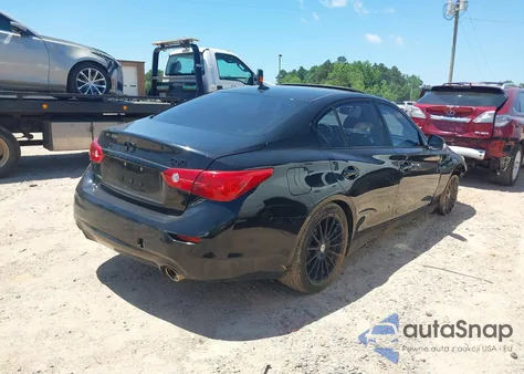 2015 Infiniti Q50 Premium/Sport z USA, uszkodzony, nr VIN JN1BV7AR2FM410593